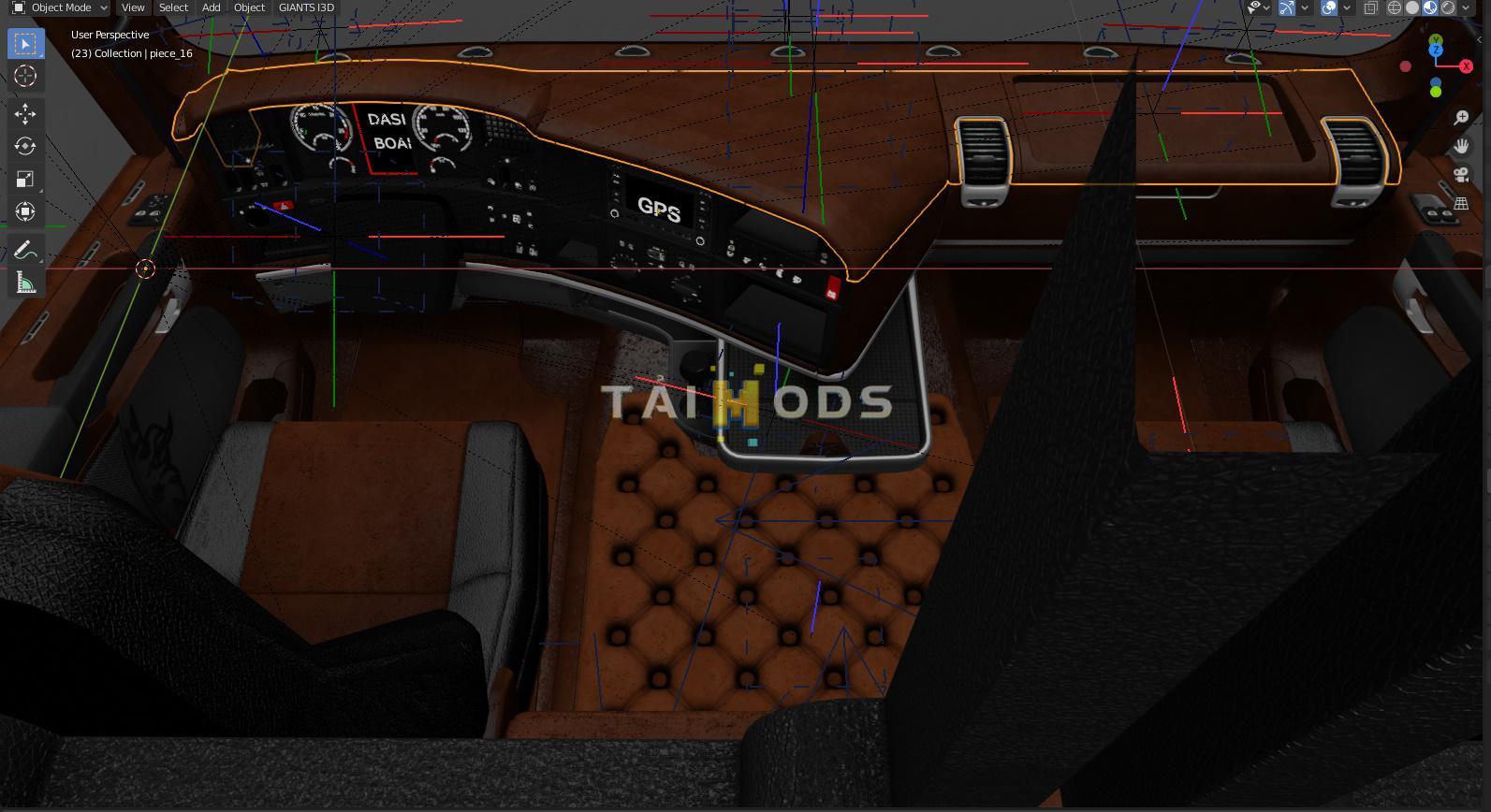 ETS2 - RJL 6 Series interior (1.37.x) ETS2 - RJL 6 Series interior (1.37.x)