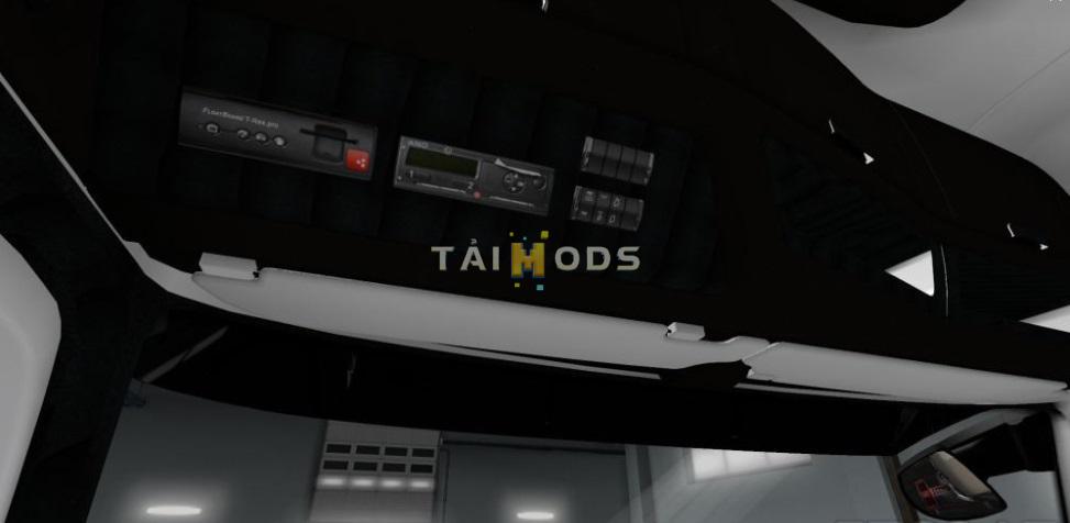 ETS2 - Mercedes Actros 2014 White - Black Interior (1.36.x)