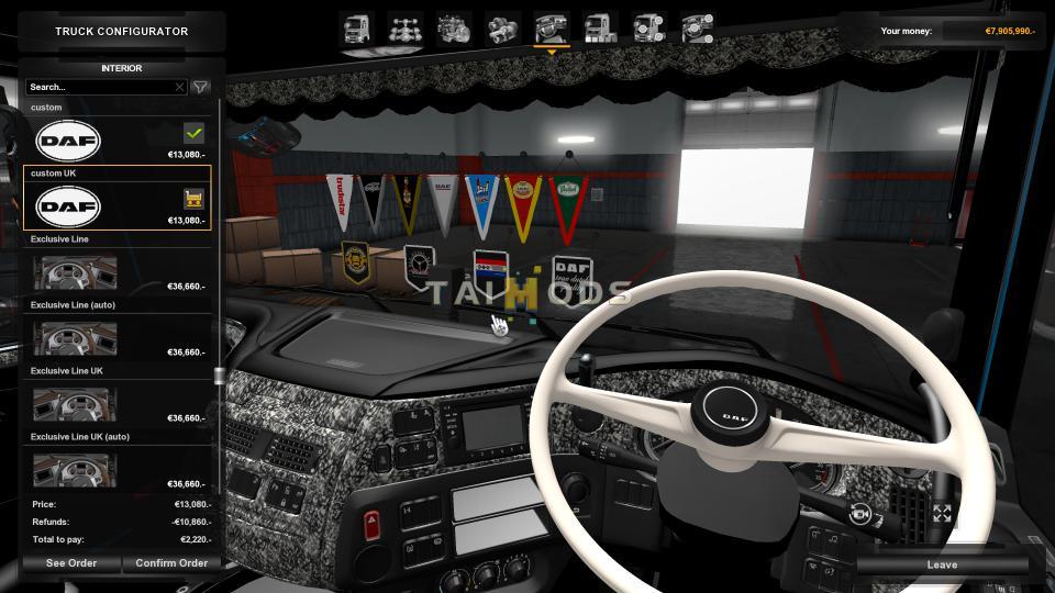 ETS2 - Schumi Custom Interior v1.2 (1.35.X) ETS2 - Schumi Custom Interior v1.2 (1.35.X)