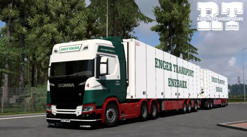 ETS2 - Knut Enger Transport Skin Pack V1.0 ETS2 - Knut Enger Transport Skin Pack V1.0
