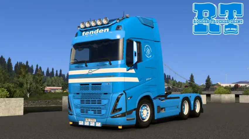 ETS2 - Thor Tenden Transport AS Skins for Volvo FH 4/5/6 ETS2 - Thor Tenden Transport AS Skins for Volvo FH 4/5/6
