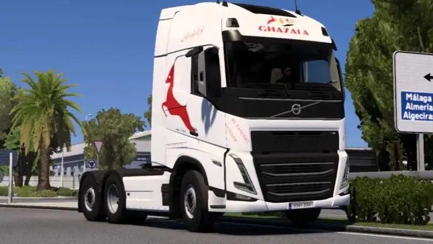 ETS2 - Volvo FH5 Ghazala Skin Pack V1.0 ETS2 - Volvo FH5 Ghazala Skin Pack V1.0
