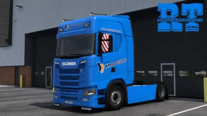 ETS2 - KM Logistic Skin Pack V1.0 ETS2 - KM Logistic Skin Pack V1.0