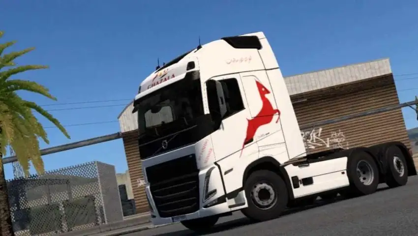 ETS2 - Volvo FH5 Ghazala Skin Pack V1.0 ETS2 - Volvo FH5 Ghazala Skin Pack V1.0