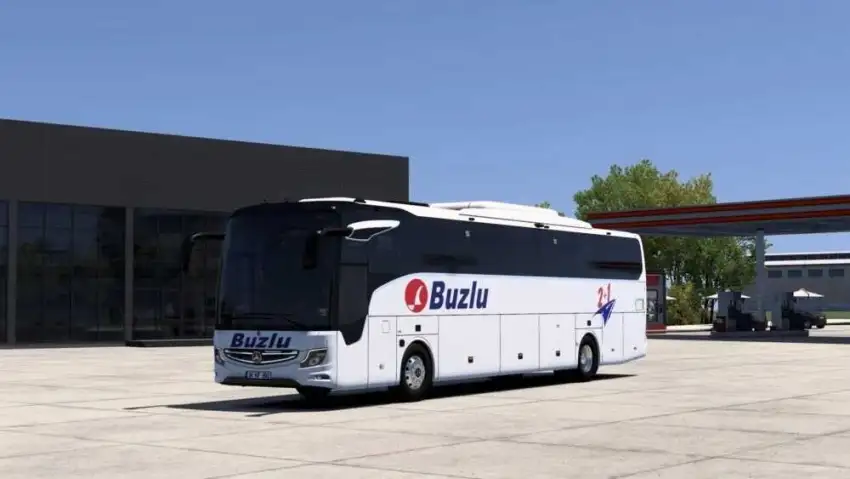 ETS2 - Buzlu Turizm Skin for New Tourismo 16 V1.57 ETS2 - Buzlu Turizm Skin for New Tourismo 16 V1.57