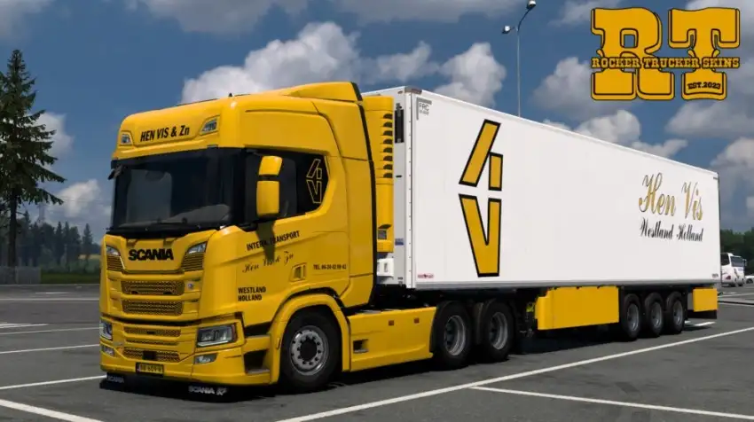 ETS2 - Hen Vis Transport Skin Pack V1.0 ETS2 - Hen Vis Transport Skin Pack V1.0