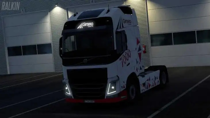ETS2 - Girteka Logistics 7000th Truck Special Skin V1.0 (1.56) ETS2 - Girteka Logistics 7000th Truck Special Skin V1.0 (1.56)