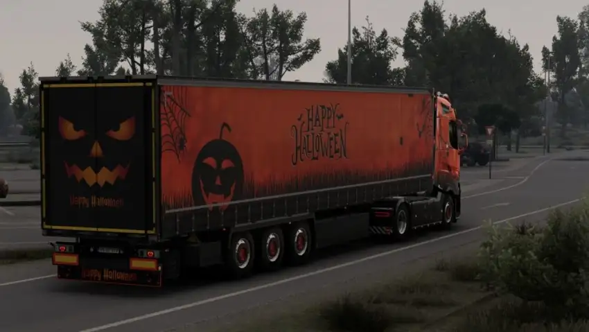 ETS2 - Happy Halloween Paintjob V1.2