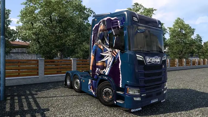 ETS2 - Scania S NexGen Kitana Skin V1.0 ETS2 - Scania S NexGen Kitana Skin V1.0
