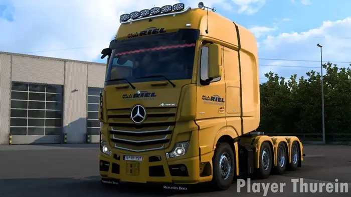 ETS2 - M.J.VAN Riel Skin for Mercedes-Benz V1.0 ETS2 - M.J.VAN Riel Skin for Mercedes-Benz V1.0