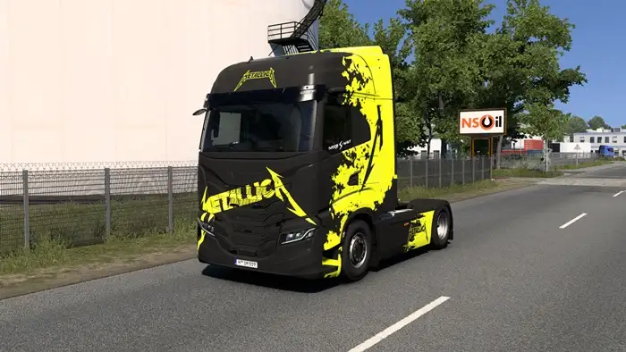 ETS2 - Iveco S-Way Metallica Edition Skin V1.0