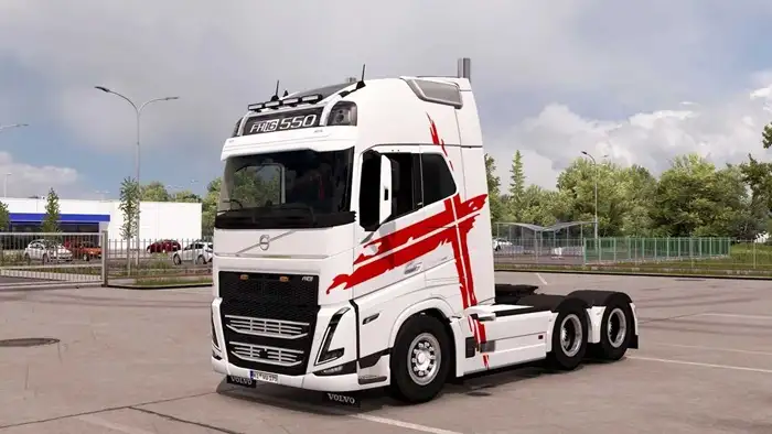 ETS2 - Volvo FH5/FH6 Aero Changable Paintjob V1.0 ETS2 - Volvo FH5/FH6 Aero Changable Paintjob V1.0