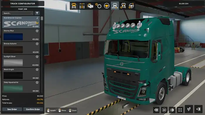 ETS2 - Volvo FH 4/5/6 Scandinavian Express Skins V1.0 ETS2 - Volvo FH 4/5/6 Scandinavian Express Skins V1.0