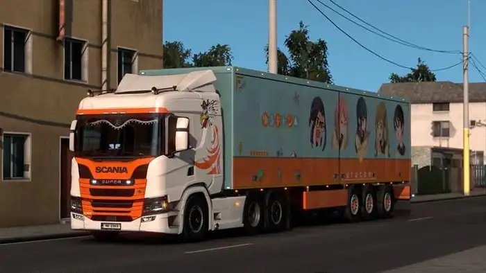 ETS2 - Paintable Griffin for Scania P, G Series V1.2 ETS2 - Paintable Griffin for Scania P, G Series V1.2