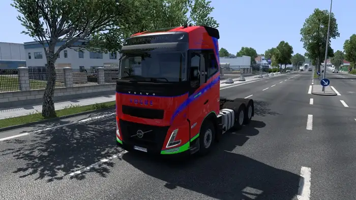 ETS2 - TM Volvo FH6 Aero (SCS) Multicolor Skin V1.0