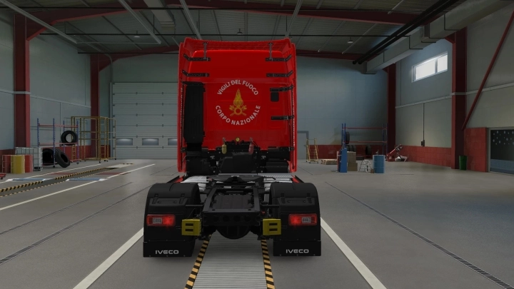 ETS2 - Iveco S-Way Vigili del Fuoco Skin V1.0 ETS2 - Iveco S-Way Vigili del Fuoco Skin V1.0
