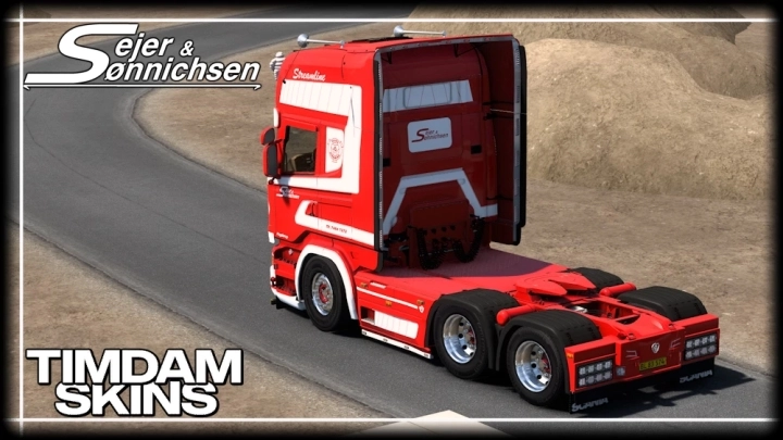 ETS2 - Sejer & Sonnichsen AS Skin V1.0 ETS2 - Sejer & Sonnichsen AS Skin V1.0