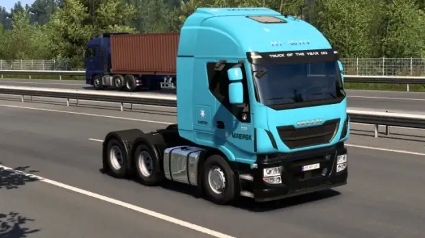 ETS2 - Skin Maersk Iveco Hi-Way V2.0 ETS2 - Skin Maersk Iveco Hi-Way V2.0