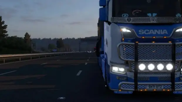 ETS2 - CA Haulage Scania Skin ETS2 - CA Haulage Scania Skin