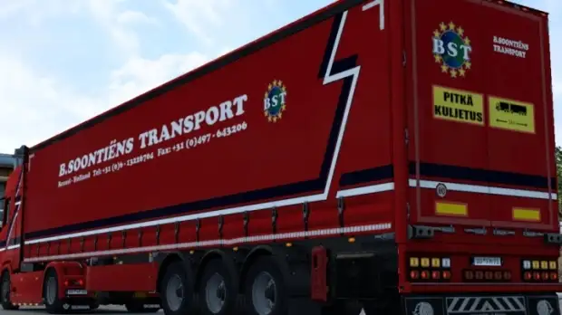 ETS2 - Scania S B.Soontiens Transport Skin V1.0 ETS2 - Scania S B.Soontiens Transport Skin V1.0