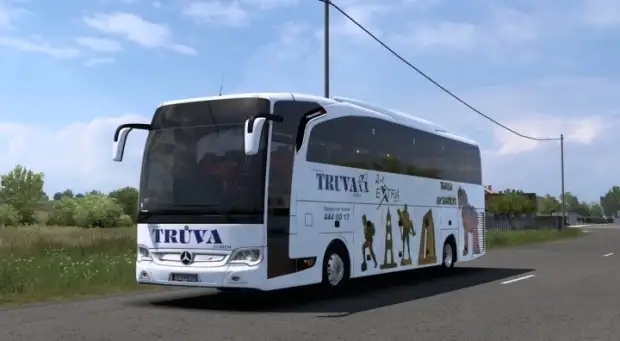 ETS2 - Mercedes-Benz Travego 15 SE New Canakkale Truva Skinpack V1.0