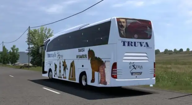 ETS2 - Mercedes-Benz Travego 15 SE New Canakkale Truva Skinpack V1.0