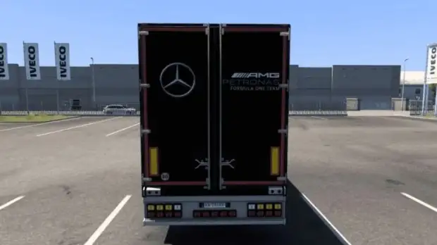 ETS2 - Mercedes AMG Skin F1 Team 2024 V1.0 ETS2 - Mercedes AMG Skin F1 Team 2024 V1.0