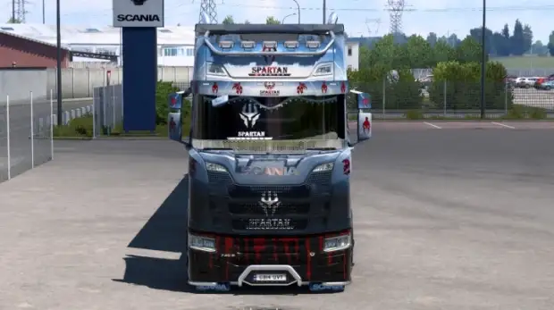 ETS2 - Spartan Warriors Skin V1.0 ETS2 - Spartan Warriors Skin V1.0