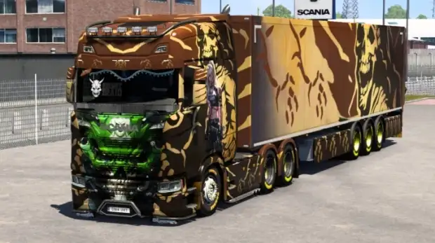 ETS2 - Skull Knight Rider Skin ETS2 - Skull Knight Rider Skin