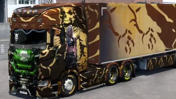 ETS2 - Skull Knight Rider Skin ETS2 - Skull Knight Rider Skin