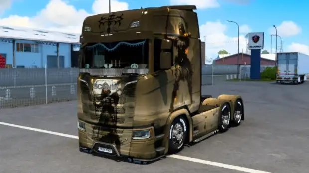 ETS2 - Warrior Girl Skin Pt01 ETS2 - Warrior Girl Skin Pt01