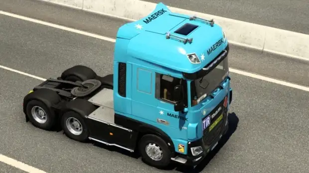 ETS2 - DAF XF Maersk Skin V2.0 ETS2 - DAF XF Maersk Skin V2.0