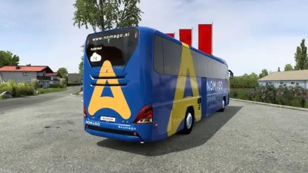 ETS2 - Skin Nomago for Neoplan New Tourliner C13 ETS2 - Skin Nomago for Neoplan New Tourliner C13