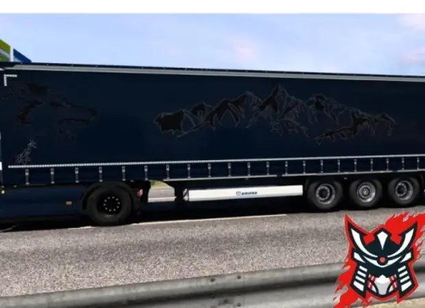 ETS2 - Truck & Trailer Wolf Skin ETS2 - Truck & Trailer Wolf Skin