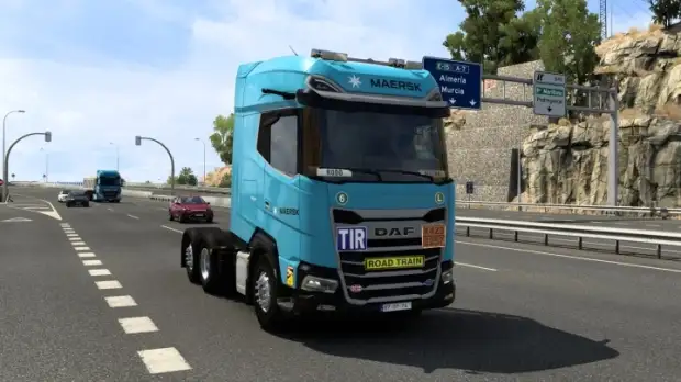 ETS2 - DAF 2021 Maersk Skin V2.0 ETS2 - DAF 2021 Maersk Skin V2.0