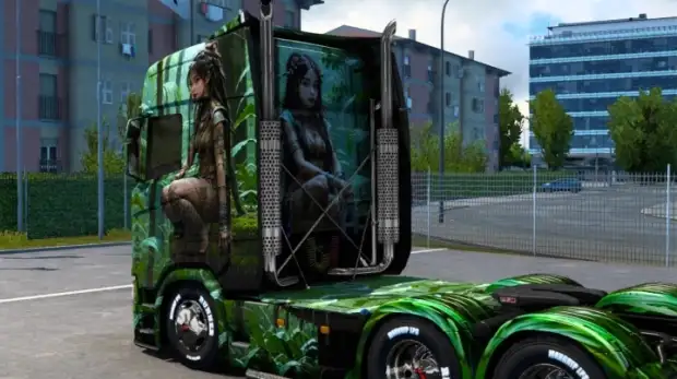 ETS2 - Native Woman Skin ETS2 - Native Woman Skin