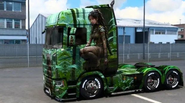 ETS2 - Native Woman Skin ETS2 - Native Woman Skin