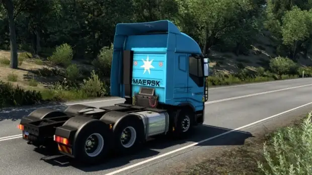 ETS2 - Maersk Iveco Stralis Skin V2.0 ETS2 - Maersk Iveco Stralis Skin V2.0