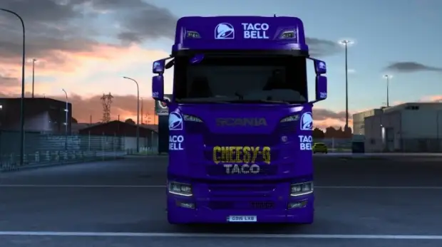 ETS2 - Taco Bell Mod Pack + Traffic Trailer Mod Pack ETS2 - Taco Bell Mod Pack + Traffic Trailer Mod Pack