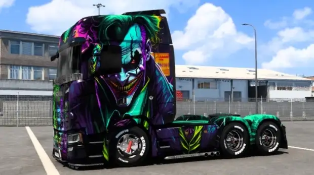 ETS2 - Scania Joker Skin ETS2 - Scania Joker Skin