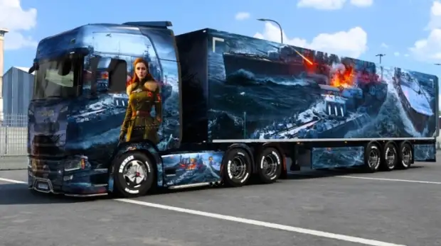 ETS2 - World War 2 Women Skin Part 02 ETS2 - World War 2 Women Skin Part 02