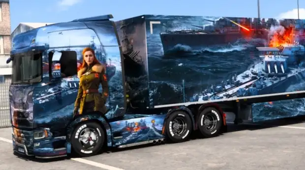 ETS2 - World War 2 Women Skin Part 02 ETS2 - World War 2 Women Skin Part 02