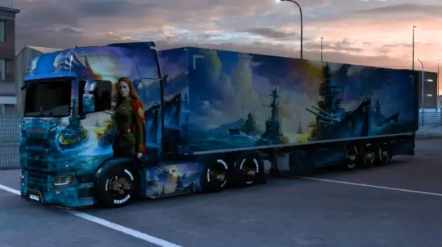 ETS2 - World War 2 Women Skin ETS2 - World War 2 Women Skin