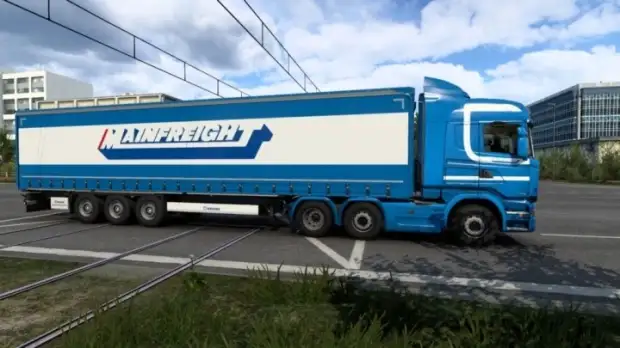 ETS2 - Scania Mainfreight Combo Skinpack V1.0 ETS2 - Scania Mainfreight Combo Skinpack V1.0