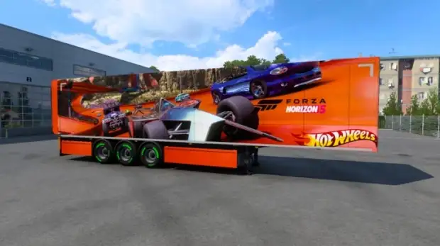 ETS2 - Hot Wheels Trailer Skin Pack ETS2 - Hot Wheels Trailer Skin Pack