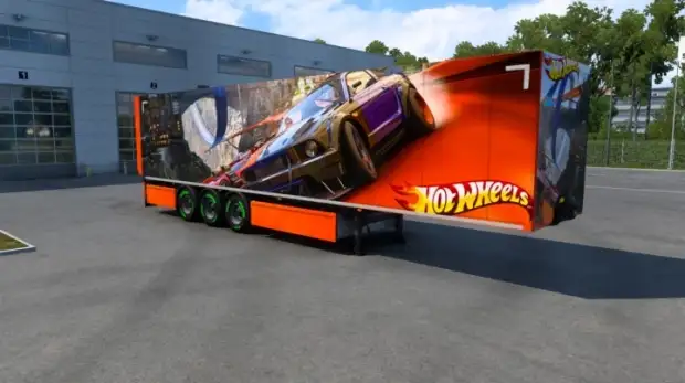 ETS2 - Hot Wheels Trailer Skin Pack ETS2 - Hot Wheels Trailer Skin Pack