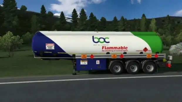 ETS2 - SCS Fuel Tank BOC Skin Player Thurein V1.0 ETS2 - SCS Fuel Tank BOC Skin Player Thurein V1.0