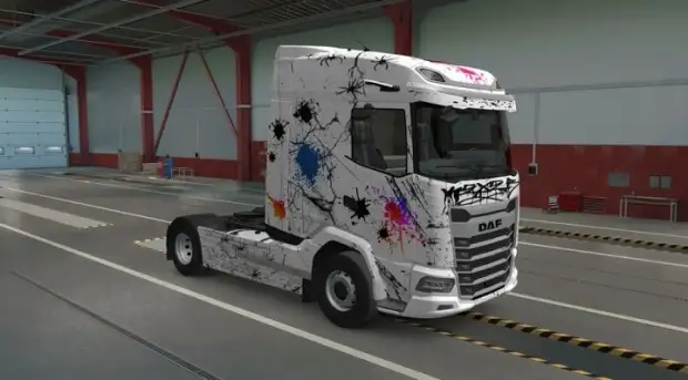 ETS2 - DAF 2021 XG - XG+ Spider Truck Skin V1.0