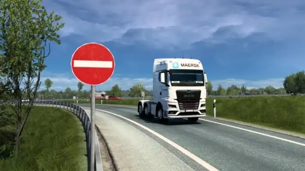 ETS2 - Man Tgx 2020 Maersk Skin V2.0 ETS2 - Man Tgx 2020 Maersk Skin V2.0