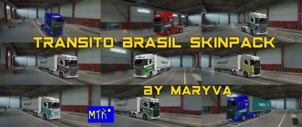 ETS2 - Transito Brasil Skinpack V2.0 ETS2 - Transito Brasil Skinpack V2.0